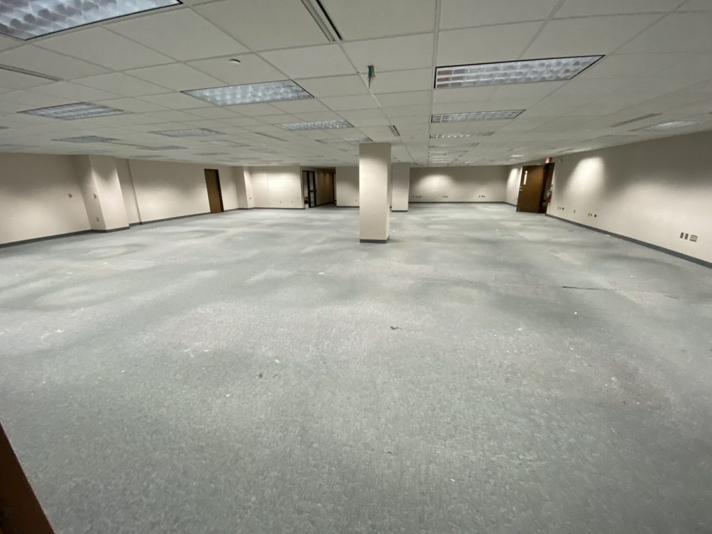 Empty commercial interior.