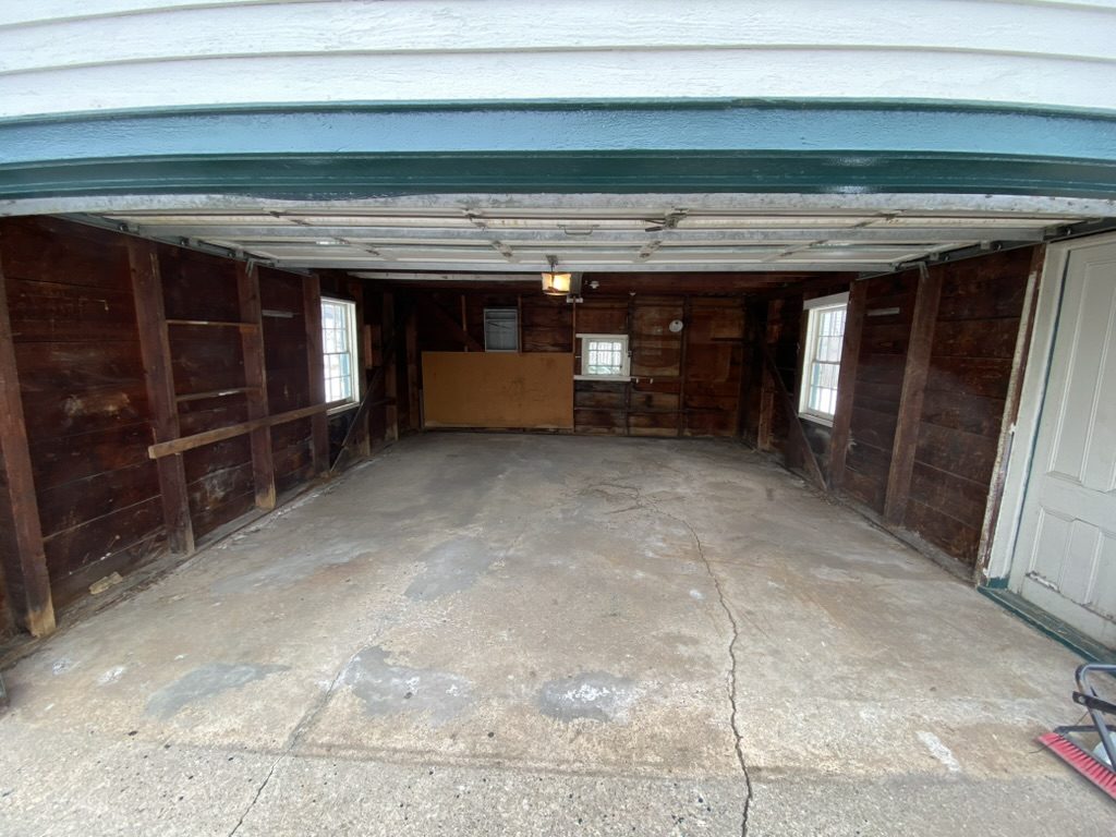 Empty garage